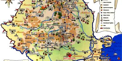Βουκουρέστι περιήγηση στα χάρτης