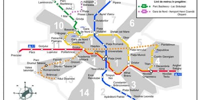 Χάρτης της metrorex 